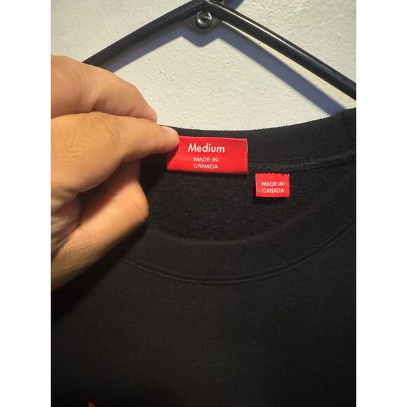 Supreme Box Logo Crewneck(FW22) - Black - Size Medium - Picture 4 of 6
